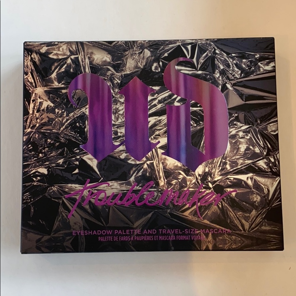 Urban Decay Troublemake Palette and Mascara